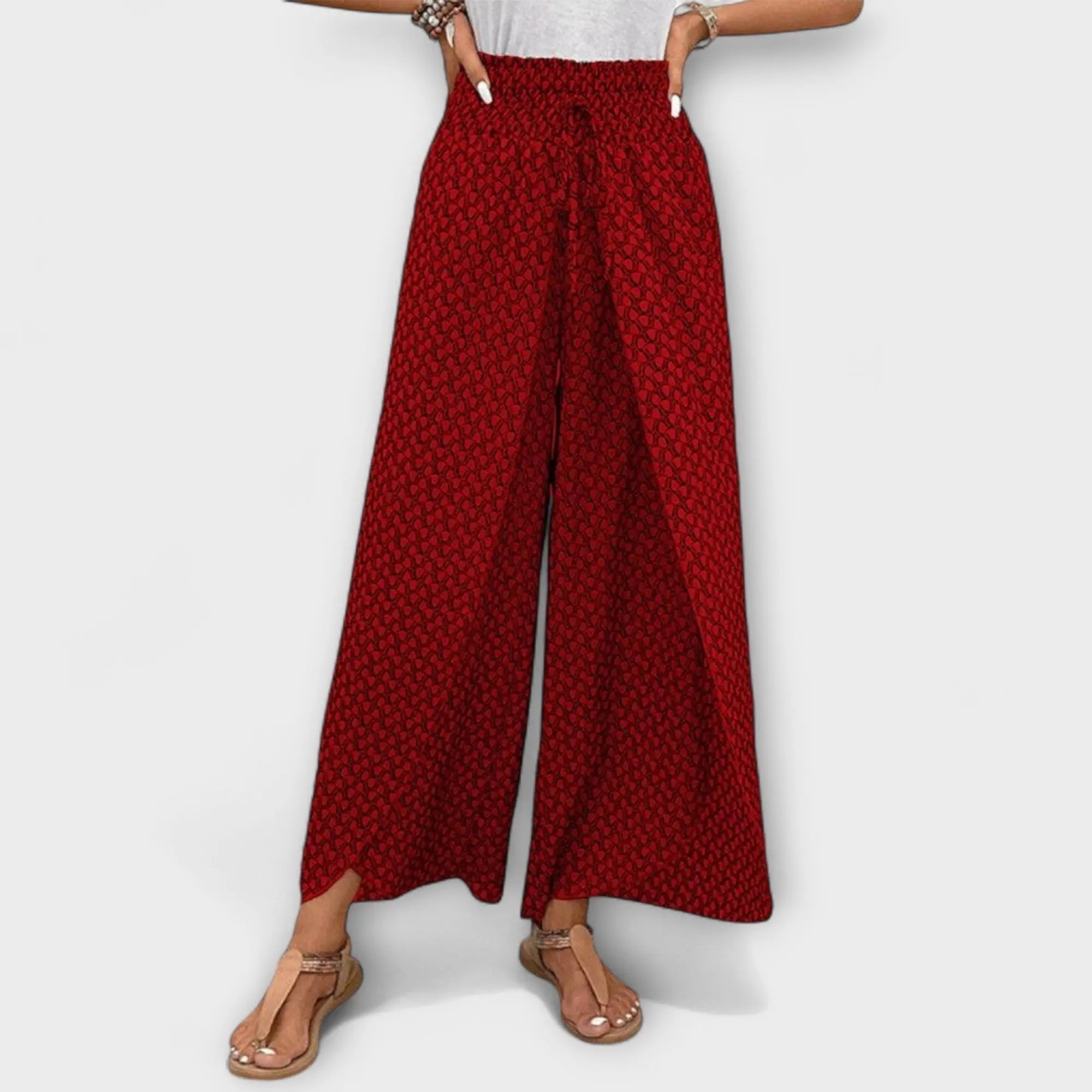 Chiara - Elegant Palazzo Trousers