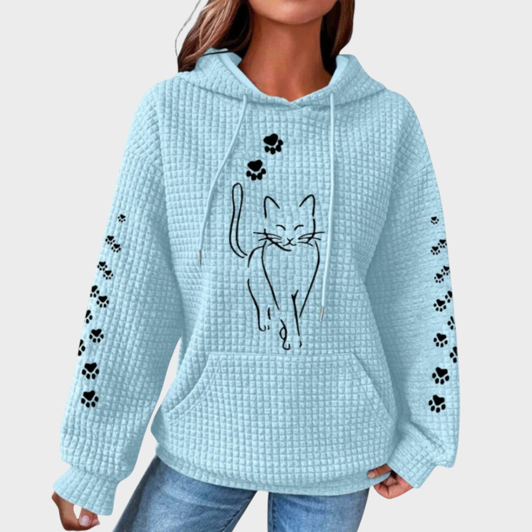 Fatinha | Cat Print Sweater