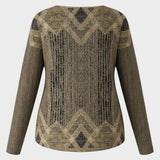 Margaret | Vintage Blouse with Print