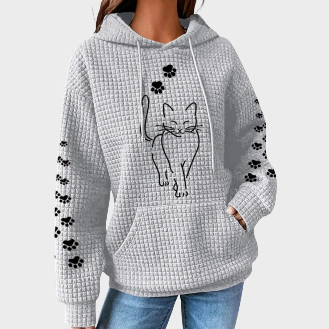 Fatinha | Cat Print Sweater