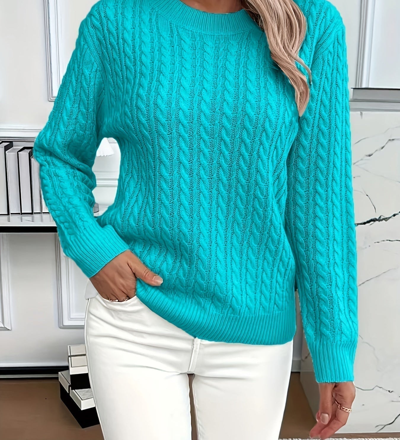 Bernila – Cable Knit Sweater