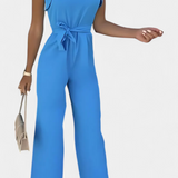 Shalonda Elegant Sleeveless Jumpsuit with Bow