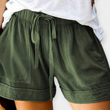 Shorts with Adjustable Belt