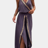 Donatila Mono Unique with Golden Details and Open Leg