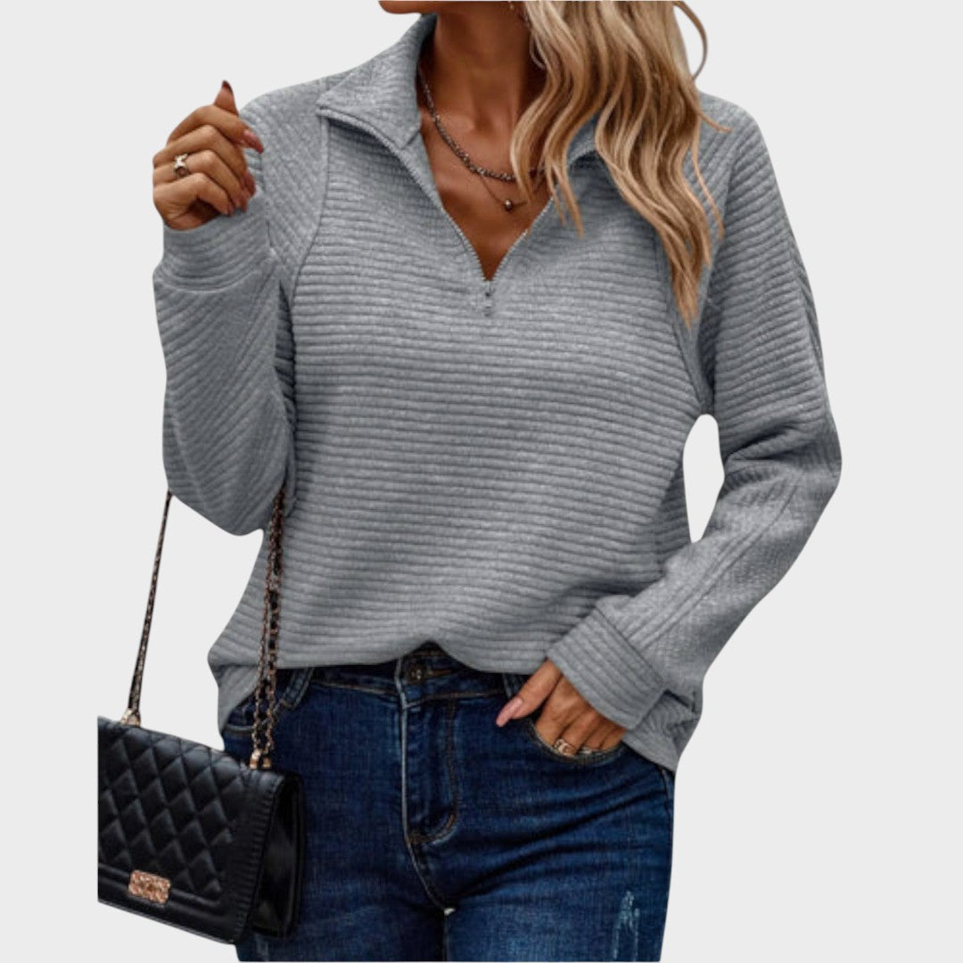 Cíntia | Zip Sweater