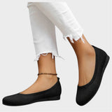 Pamela | Elastic Orthopaedic Ballet Flats