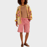 Isa | Floral Pattern Knitted Cardigan