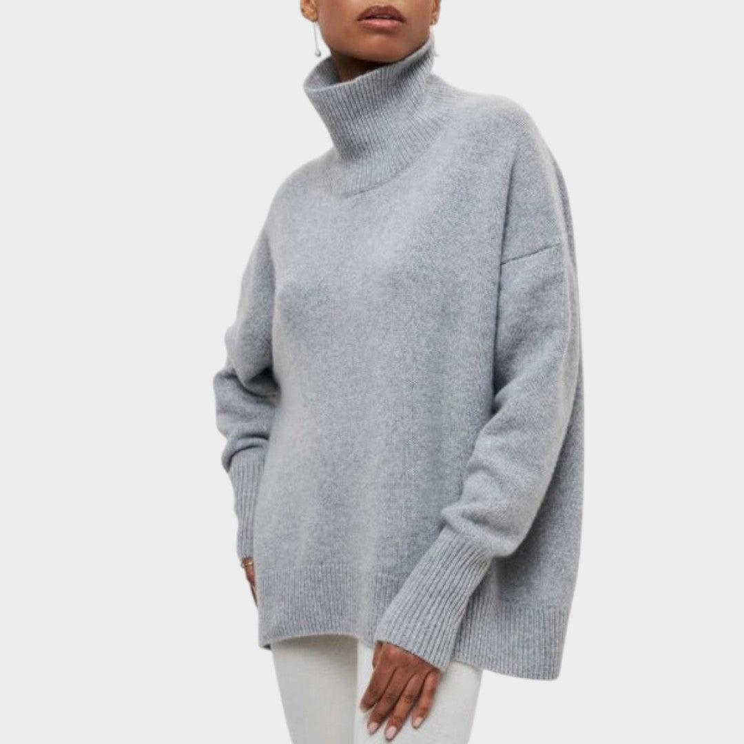 Suzana | Oversized High Neck Sweater