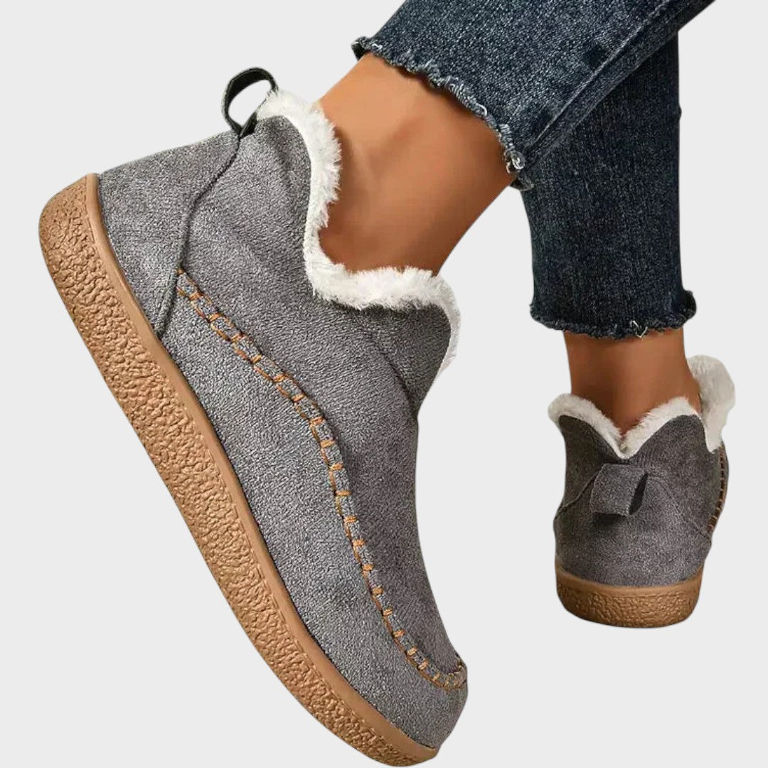 Maria | Orthopaedic Ankle Boots with Fur