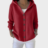Naomi | Hooded Knit Cardigan