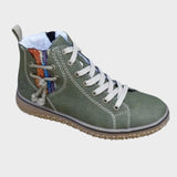 Lila | Lace-Up Ankle Boots