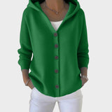 Naomi | Hooded Knit Cardigan