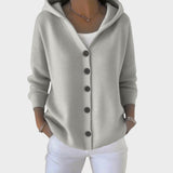 Naomi | Hooded Knit Cardigan