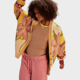 Isa | Floral Pattern Knitted Cardigan