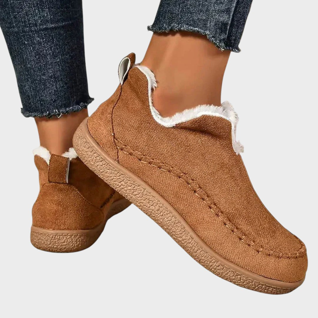 Maria | Orthopaedic Ankle Boots with Fur
