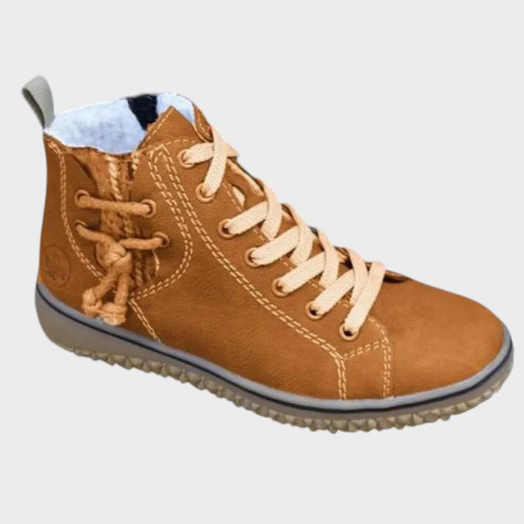 Lila | Lace-Up Ankle Boots
