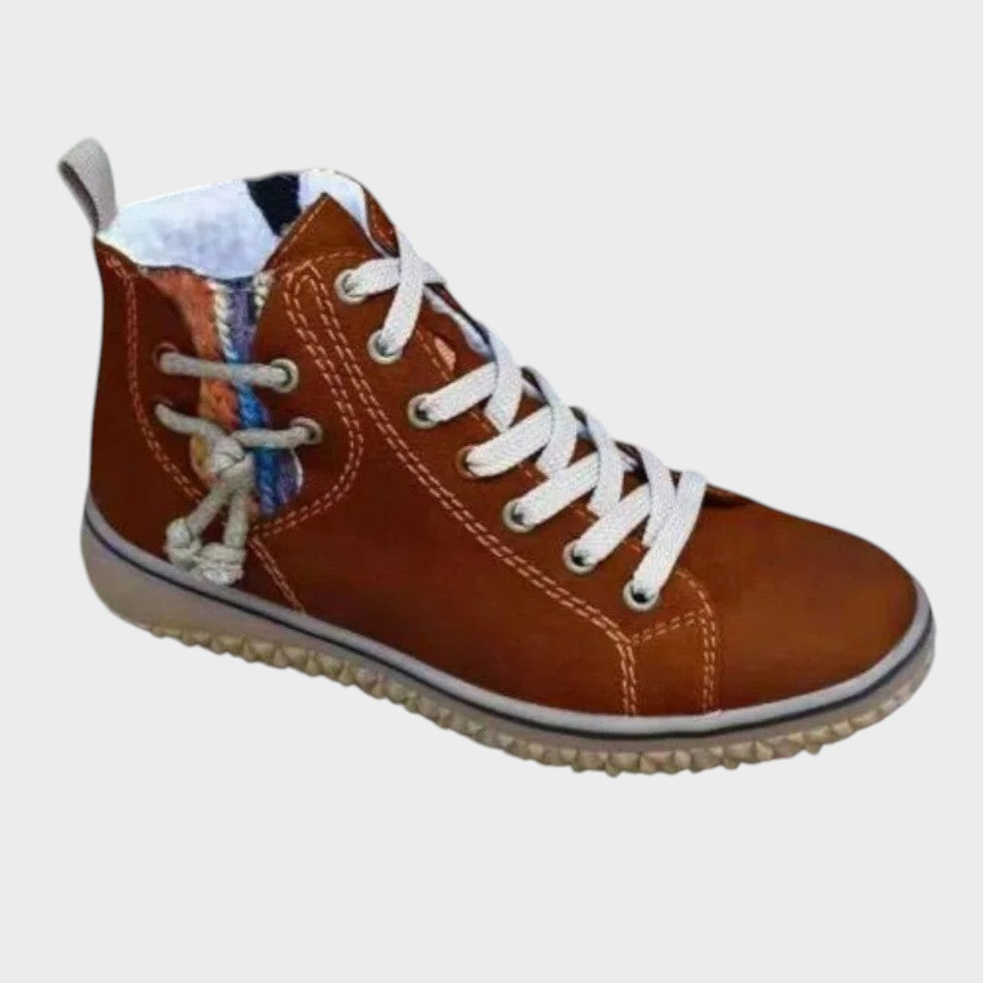 Lila | Lace-Up Ankle Boots