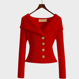 Nicole | Elegant Ribbed Cardigan