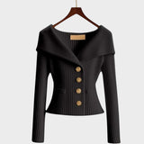 Nicole | Elegant Ribbed Cardigan