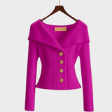 Nicole | Elegant Ribbed Cardigan
