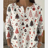 Cris | Christmas Sweater with Buttons