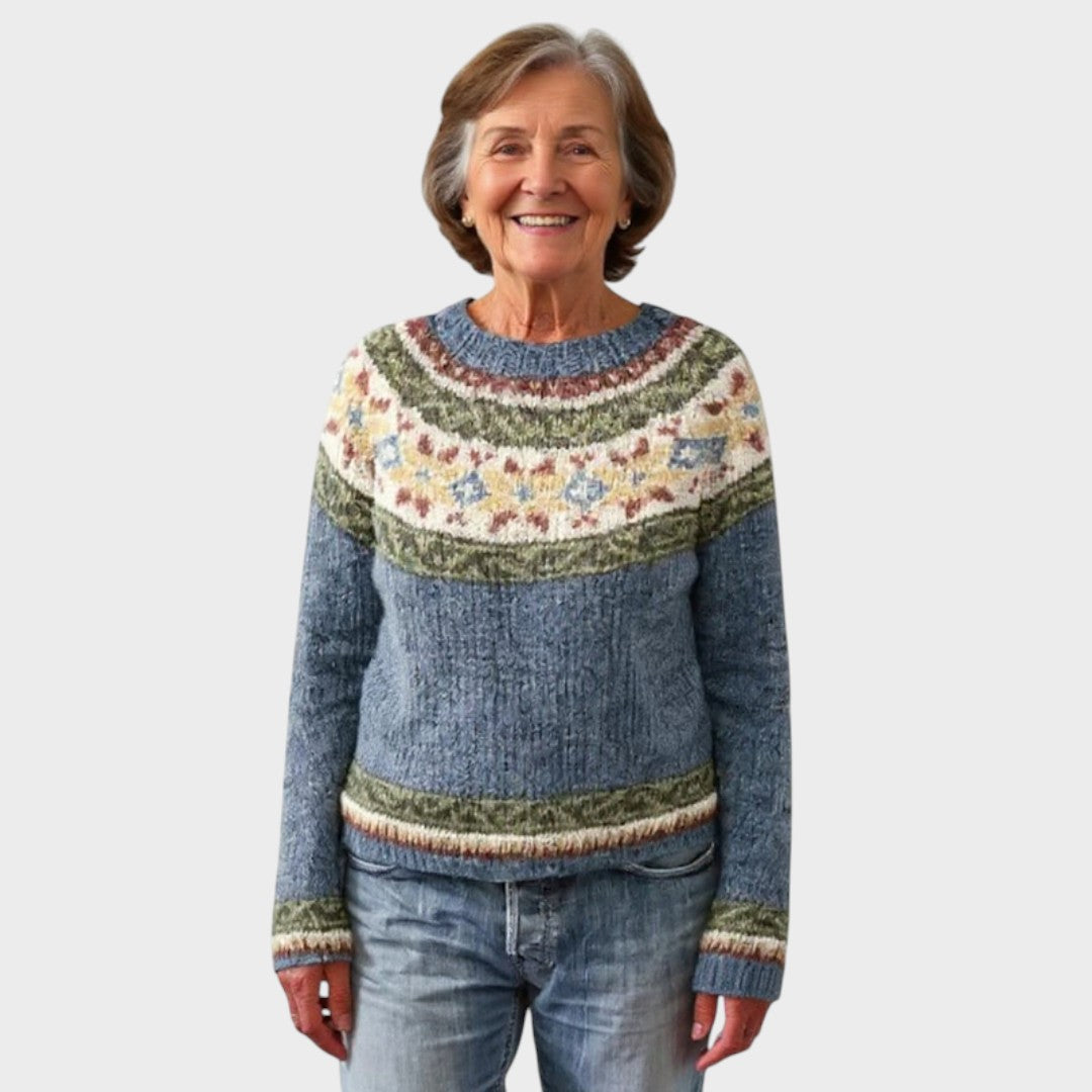 Eleanora | Patterned Sweater