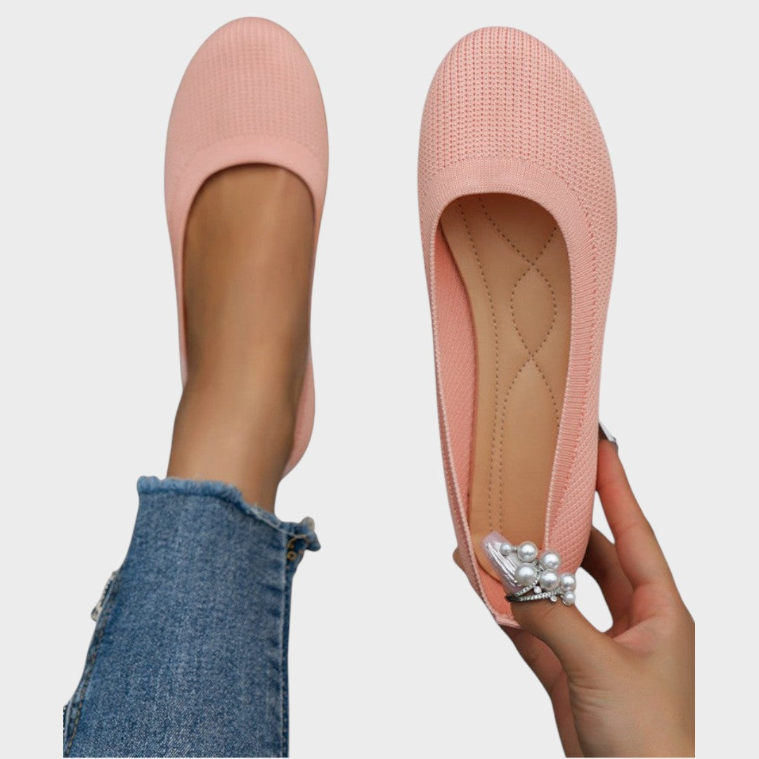 Pamela | Elastic Orthopaedic Ballet Flats