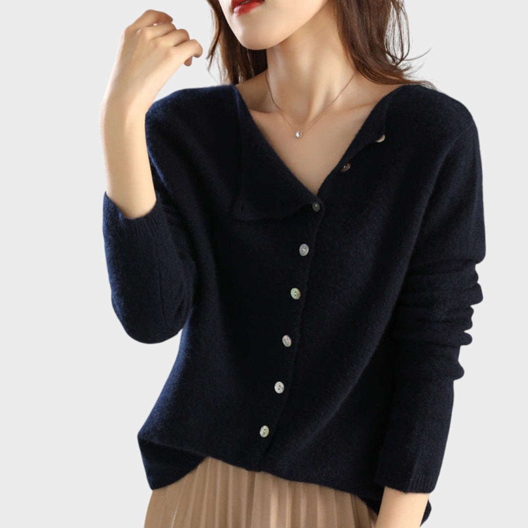 Vera | Buttoned Knit Cardigan