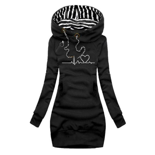 Sara | Printed Dress with Elegant Design
