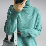 Darcy - Oversized High Neck Sweater