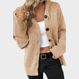 Amélia | Soft Knit Cardigan with Hood