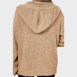 Amélia | Soft Knit Cardigan with Hood