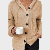 Amélia | Soft Knit Cardigan with Hood