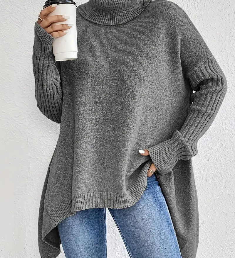 Paola - HIGH NECK MAXI JUMPER