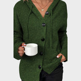 Amélia | Soft Knit Cardigan with Hood