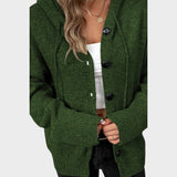 Amélia | Soft Knit Cardigan with Hood