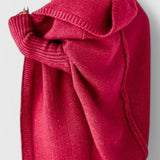 Oversized Hooded Knit Cardigan