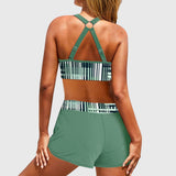 Joana - High-Waisted Ribbed Bikini