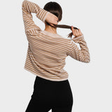 Francisca | Long Sleeve Striped Sweater