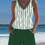 Amélia - Relaxed swimsuit with pocket and V-neck