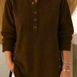 Elise Plain Knit Jumper with Long Sleeves
