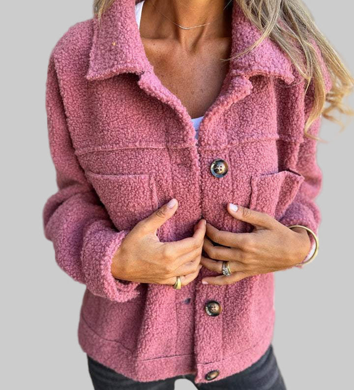 Antonia | Cosy Button-Up Jacket