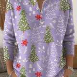 Sofía | Christmas Sweater with Buttons