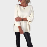Adelaide | Knitted Sweater with Buttons
