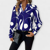 Beatriz | Elegant long-sleeved blouse with V-neck