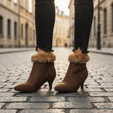 Aurora Synthetic Leather Boots