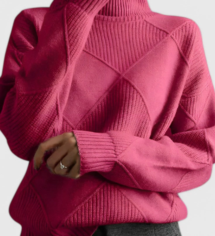 Jasmine Cashmere High Neck Jumper