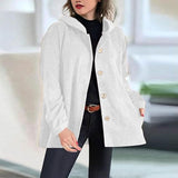 Adriana | Casual Velvet Hooded Jacket for Autumn Season