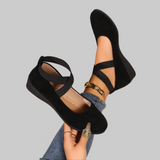 ANGELA | Closed and Comfortable Wedge Shoes