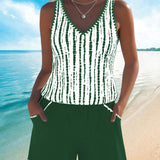 Amélia - Relaxed swimsuit with pocket and V-neck